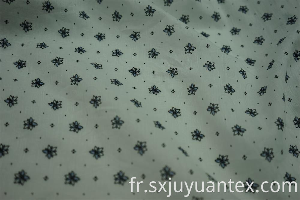 Cotton Pailsley Jacquard Print Fabric